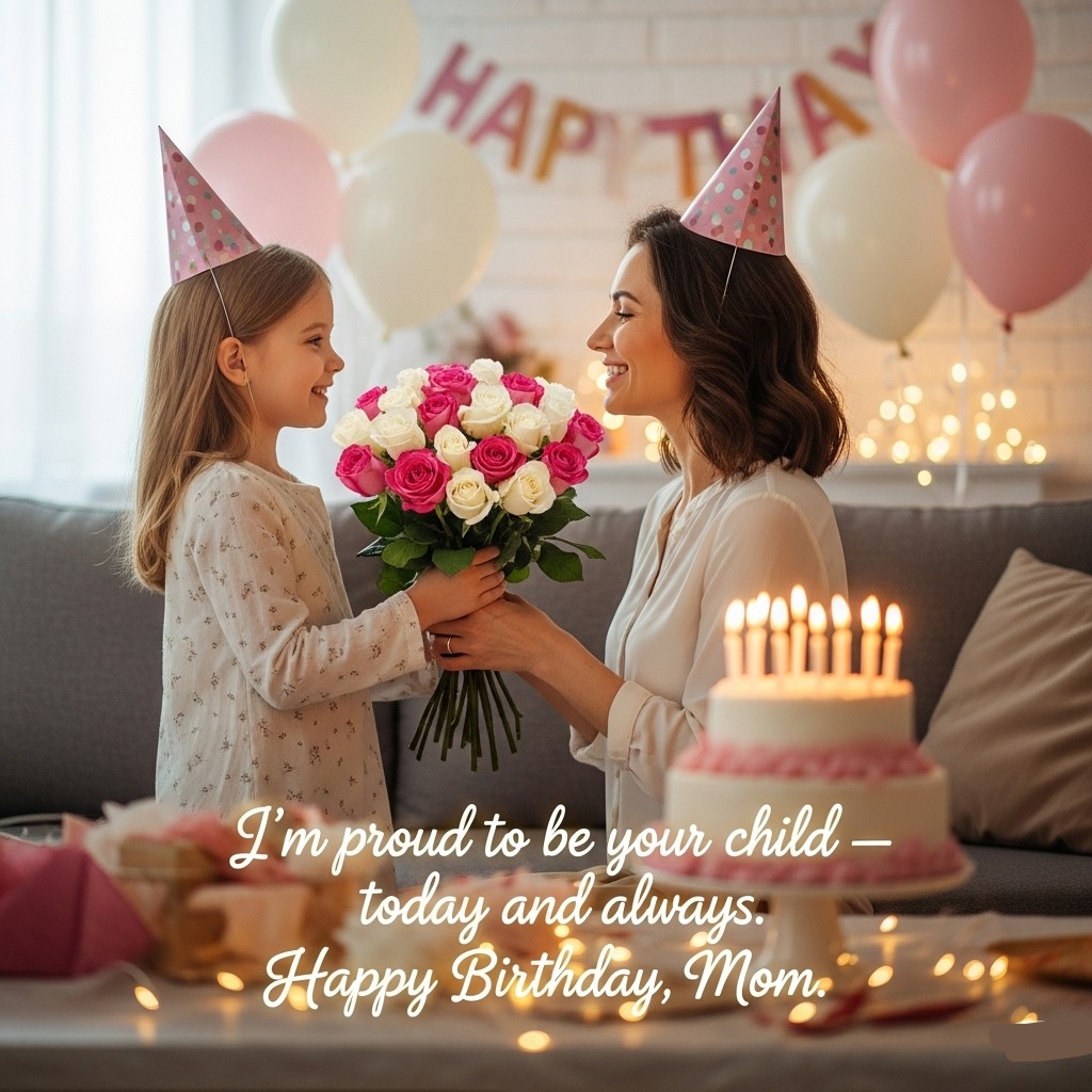 I’m proud to be your child — today and always. Happy Birthday, Mom.